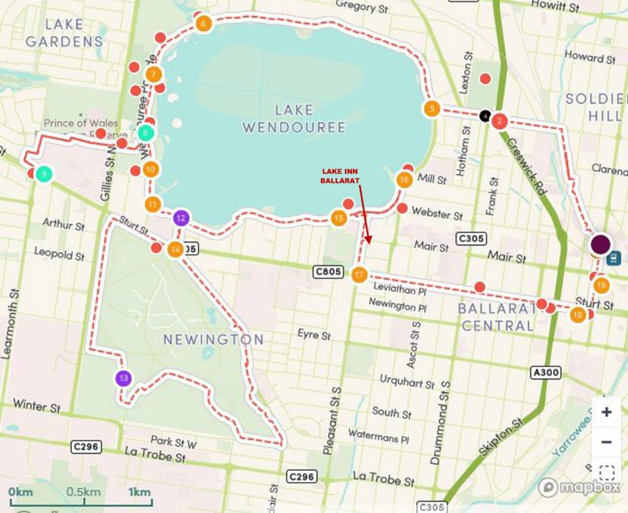 Lake Inn - Ballarat Exteriör bild